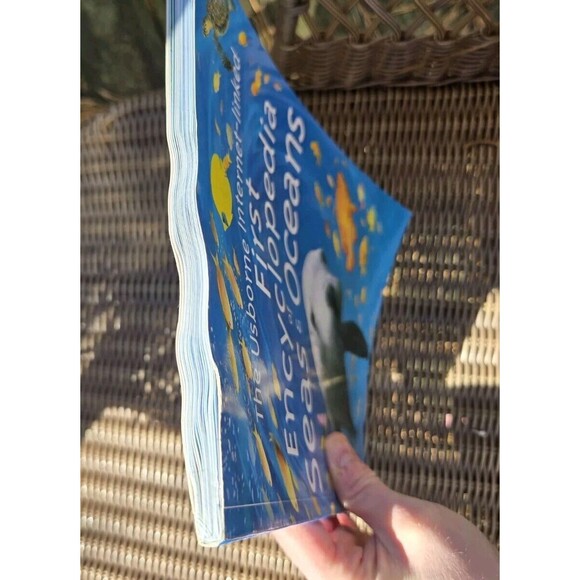 Usborne Internet Linked First Encyclopedia Lot 2 Books Science, Seas & Oceans - Picture 14 of 14